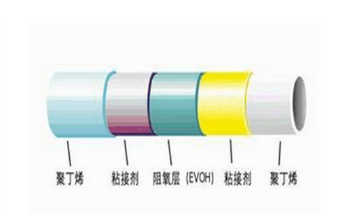 五层阻氧PB管材
